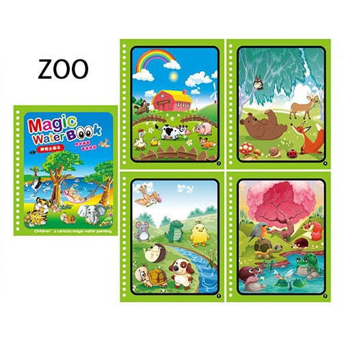 Water Drawing Magic Book Toy