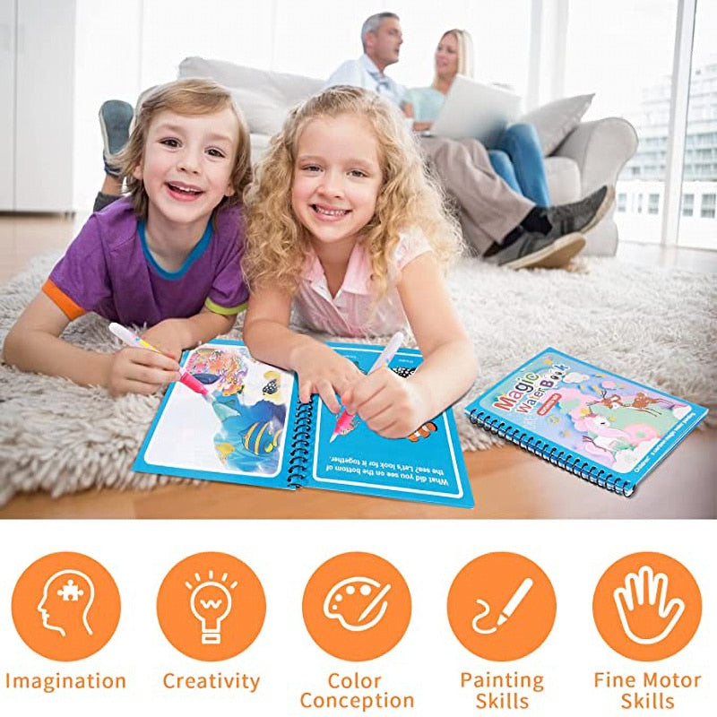 Water Magic Drawing Book Set