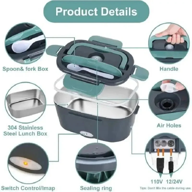 Portable Electric Lunch Box Heater