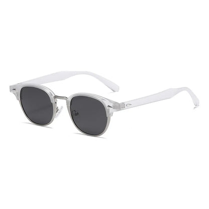 Retro Round Rivet Sunglasses UV400