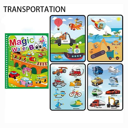 Water Drawing Magic Book Toy