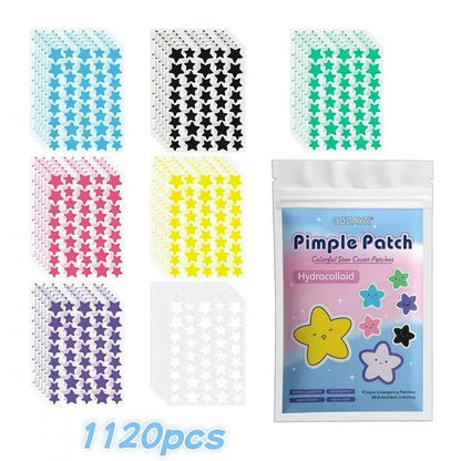 Seven-Color Star Pimple Patches