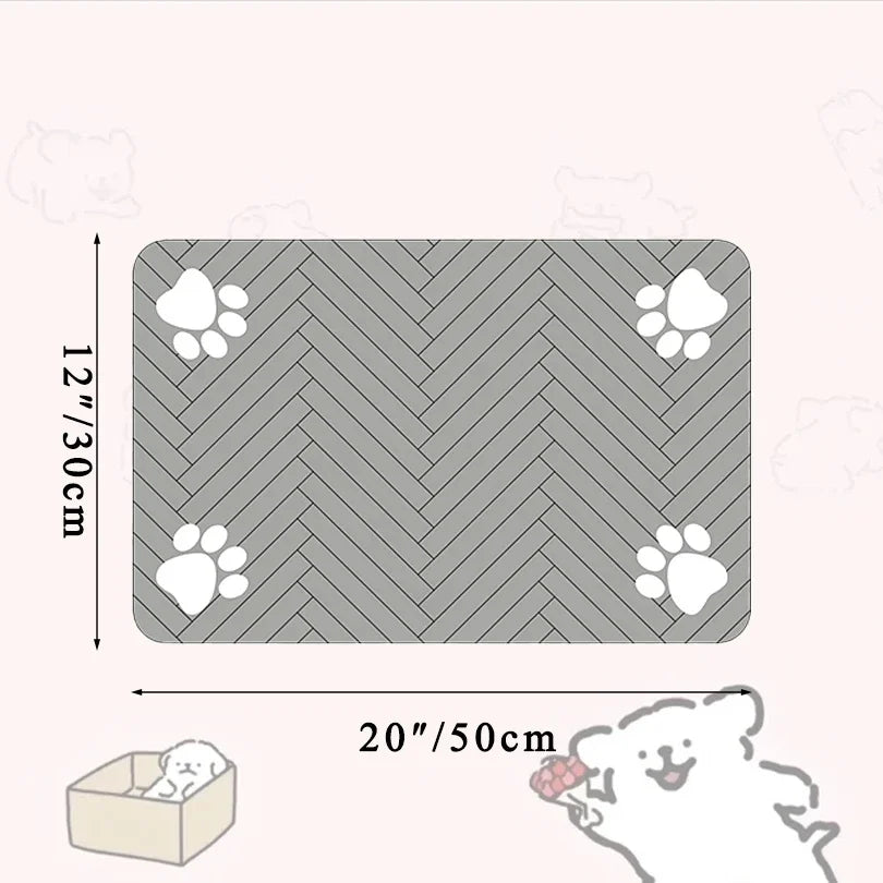 Waterproof Absorbent Pet Feeding Mat