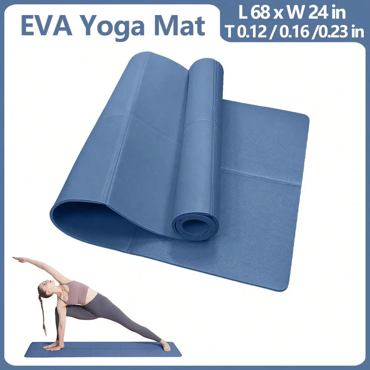 4mm Thick EVA Yoga Mat