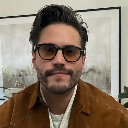 Retro Round Rivet Sunglasses UV400