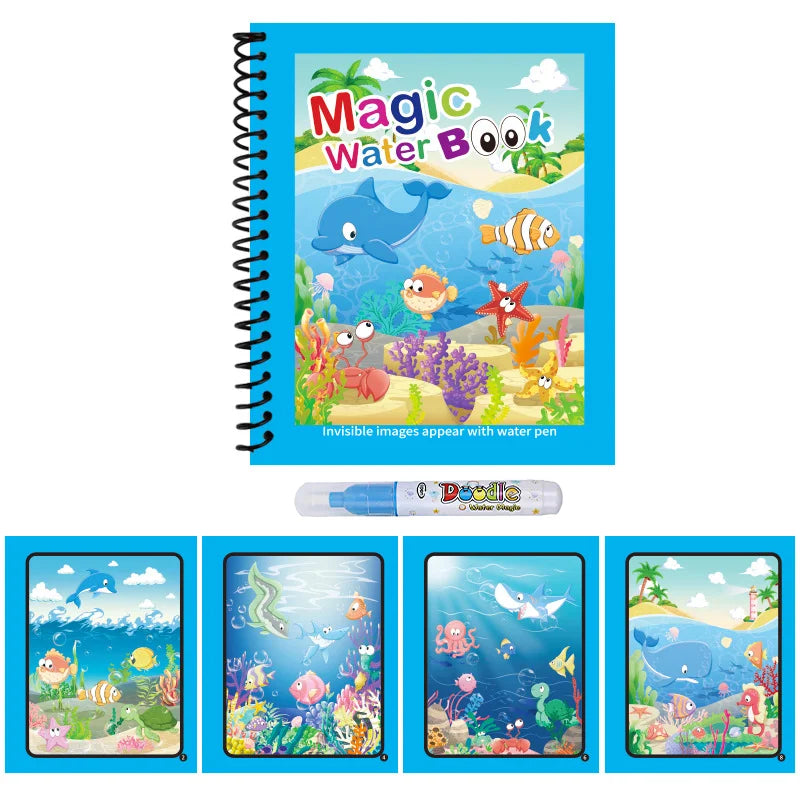 Water Drawing Magic Book Toy
