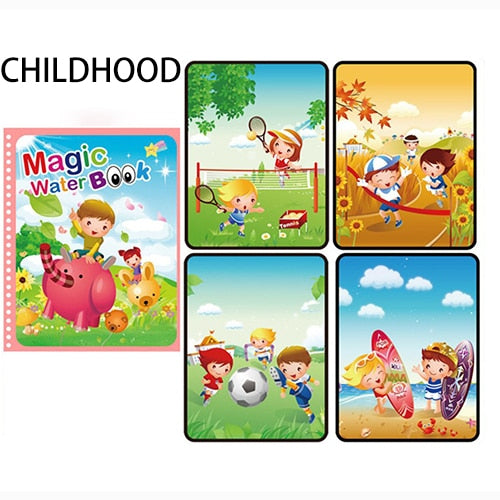 Water Drawing Magic Book Toy