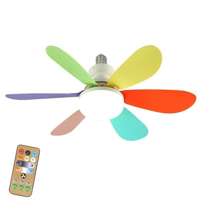 Remote-Controlled 40W LED Ceiling Fan