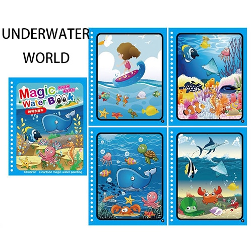 Water Drawing Magic Book Toy