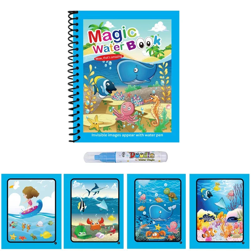 Water Drawing Magic Book Toy