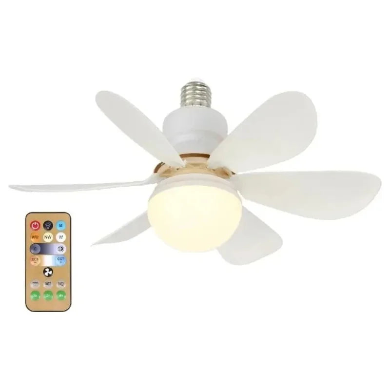 Remote-Controlled 40W LED Ceiling Fan