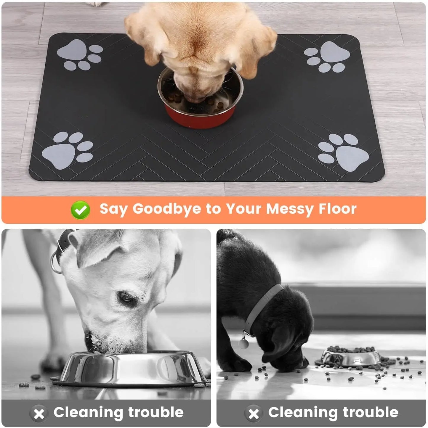 Waterproof Absorbent Dog Feeding Mat