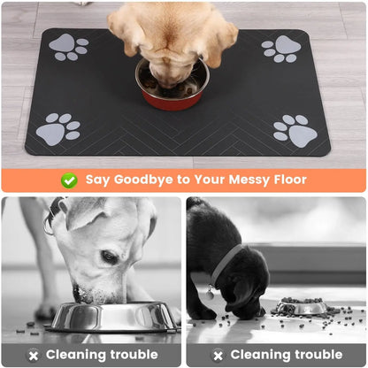 Waterproof Absorbent Dog Feeding Mat