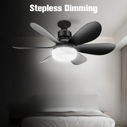 Remote-Controlled 40W LED Ceiling Fan