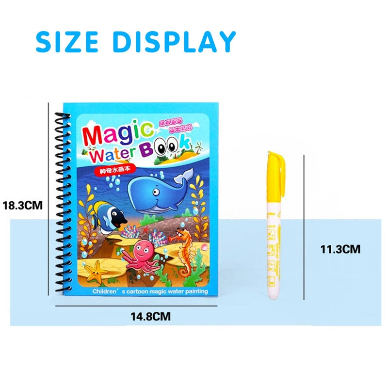 Water Drawing Magic Book Toy
